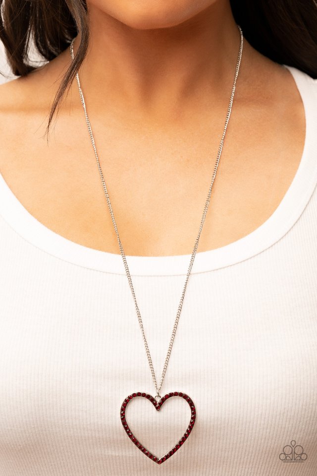 Va-Va-VALENTINE - Red - Paparazzi Necklace Image