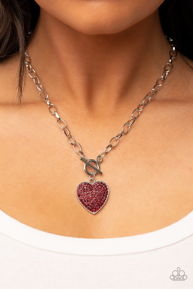 If You LUST - Red - Paparazzi Necklace Image