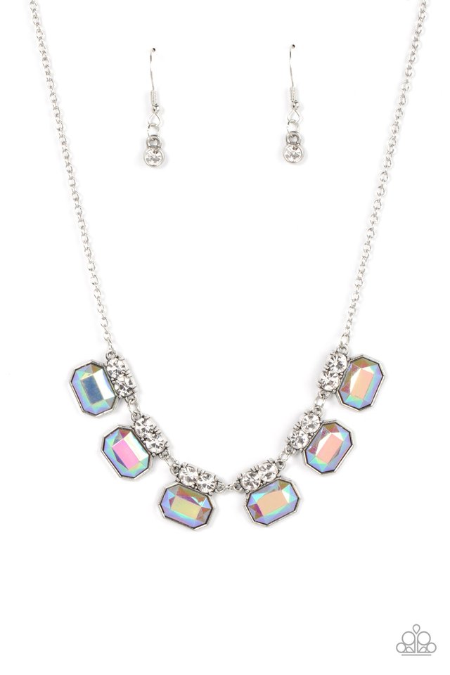 Interstellar Inspiration - Silver - Paparazzi Necklace Image
