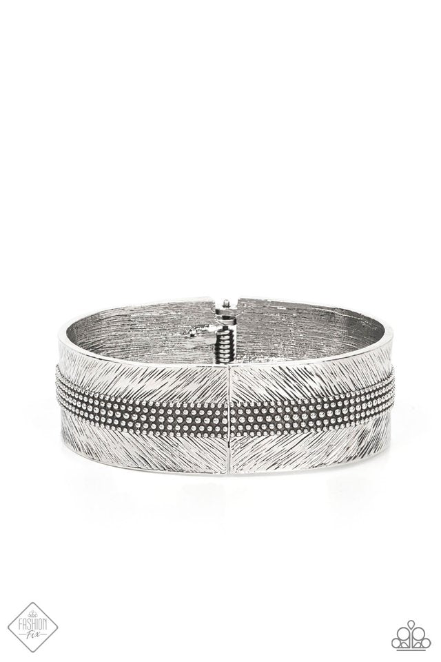 Rancho Refinement - Silver - Paparazzi Bracelet Image