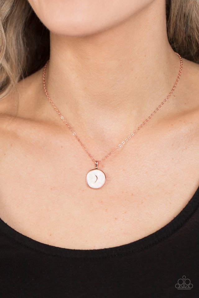 Moon Magic - Copper - Paparazzi Necklace Image