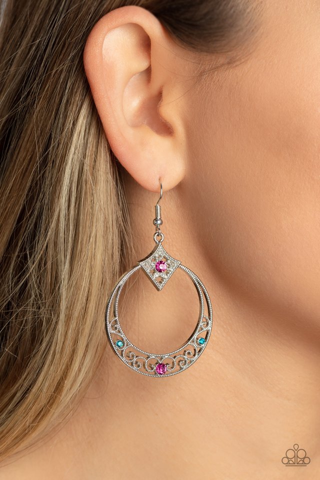 Royal Resort - Multi - Paparazzi Earring Image