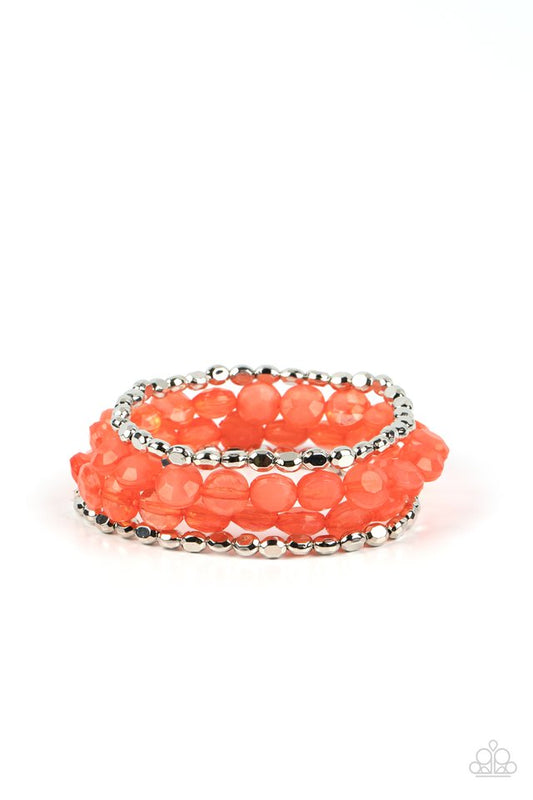 Seaside Siesta - Orange - Paparazzi Bracelet Image