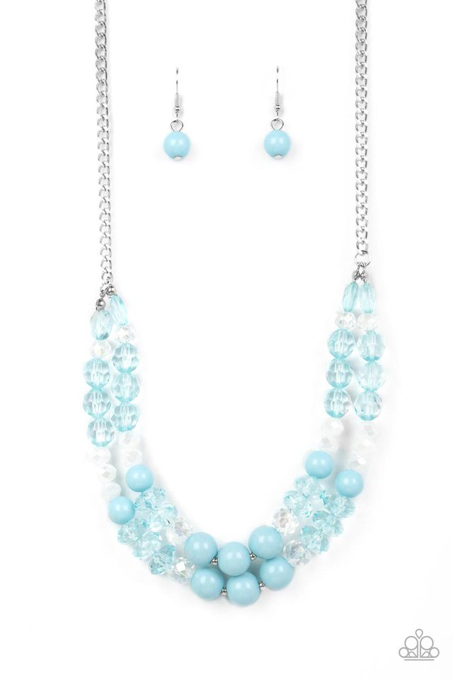 Vera-CRUZIN - Blue - Paparazzi Necklace Image
