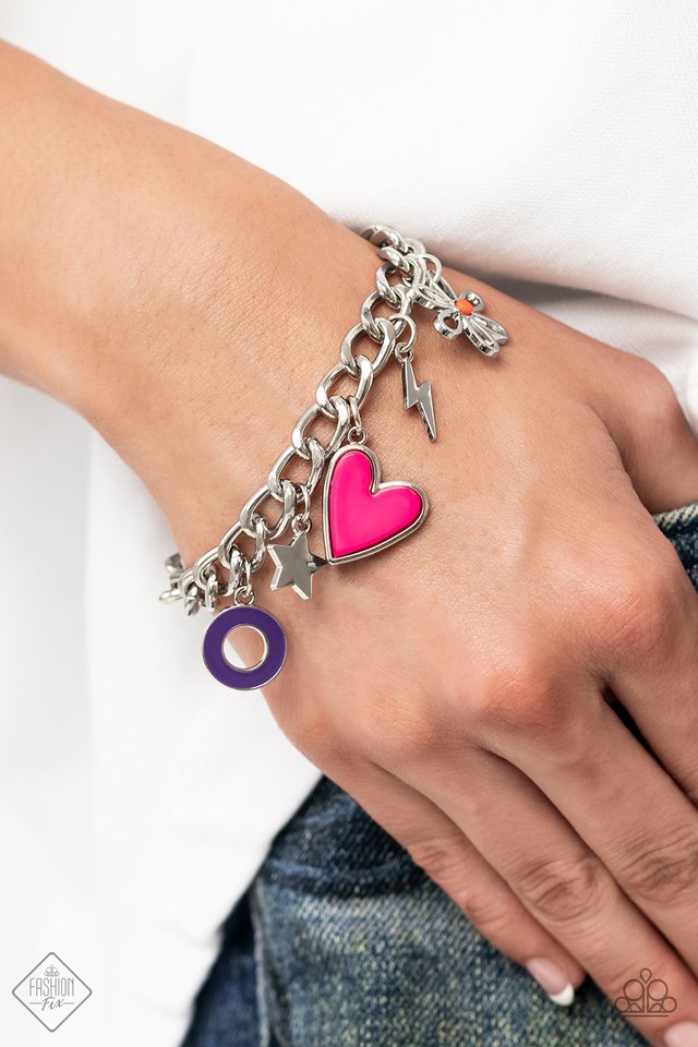 Turn Up the Charm - Multi - Paparazzi Bracelet Image