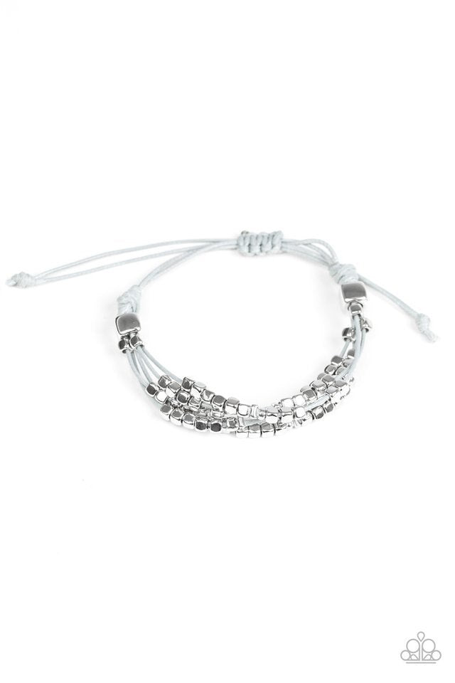 Paparazzi Bracelet ~ Modern Minimalism - Silver