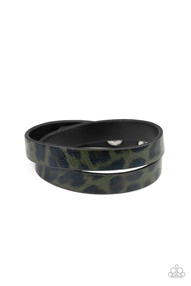 Paparazzi Bracelet ~ All GRRirl - Green