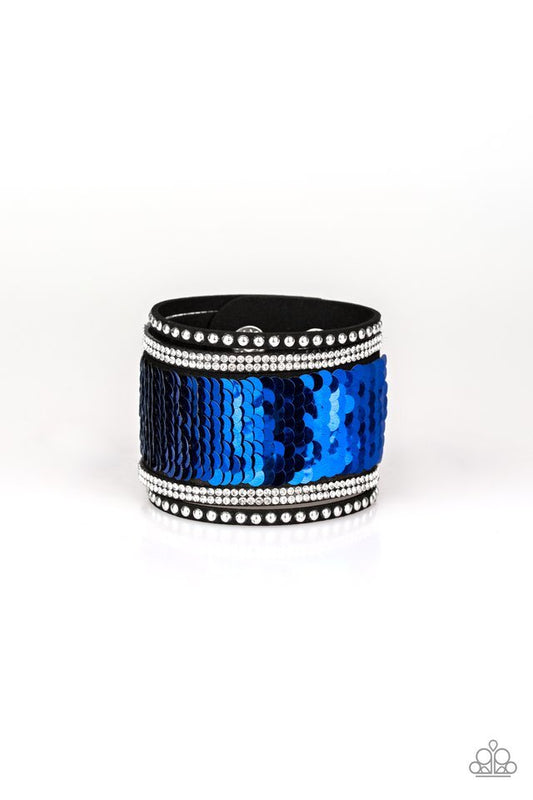 Paparazzi Bracelet ~ MERMAIDS Have More Fun - Blue