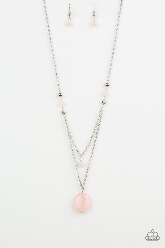 Paparazzi Necklace ~ Time To Hit The ROAM - Pink