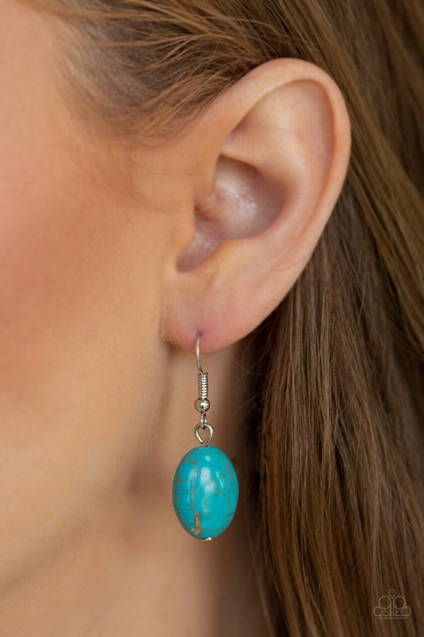 Paparazzi Necklace ~ Island Queen - Blue