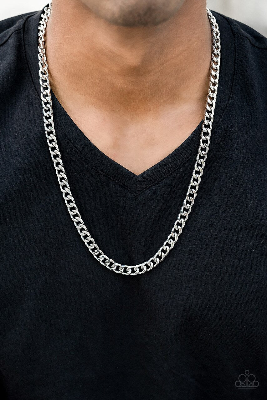 Men's Paparazzi Necklace ~ The Game CHAIN-ger