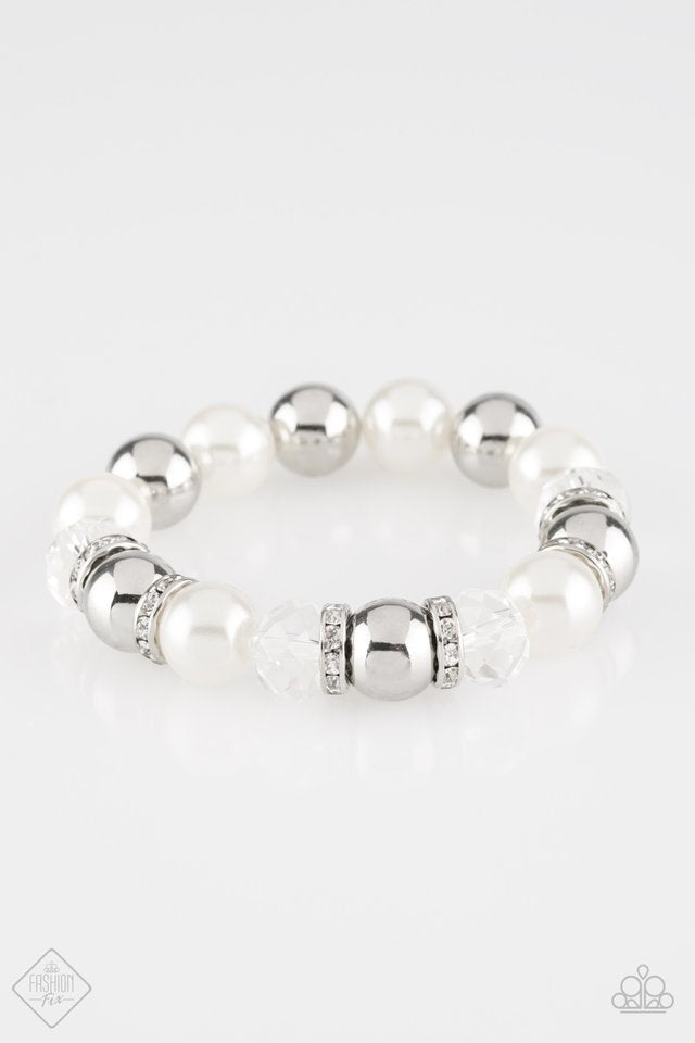 Paparazzi Bracelet - Camera Chic - White