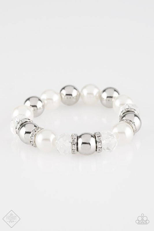 Paparazzi Bracelet - Camera Chic - White