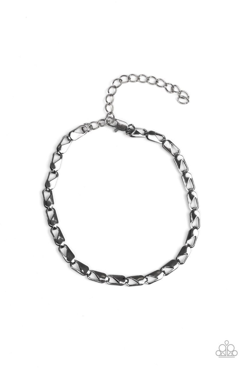 Men's Paparazzi Bracelet ~ K.O. - Black