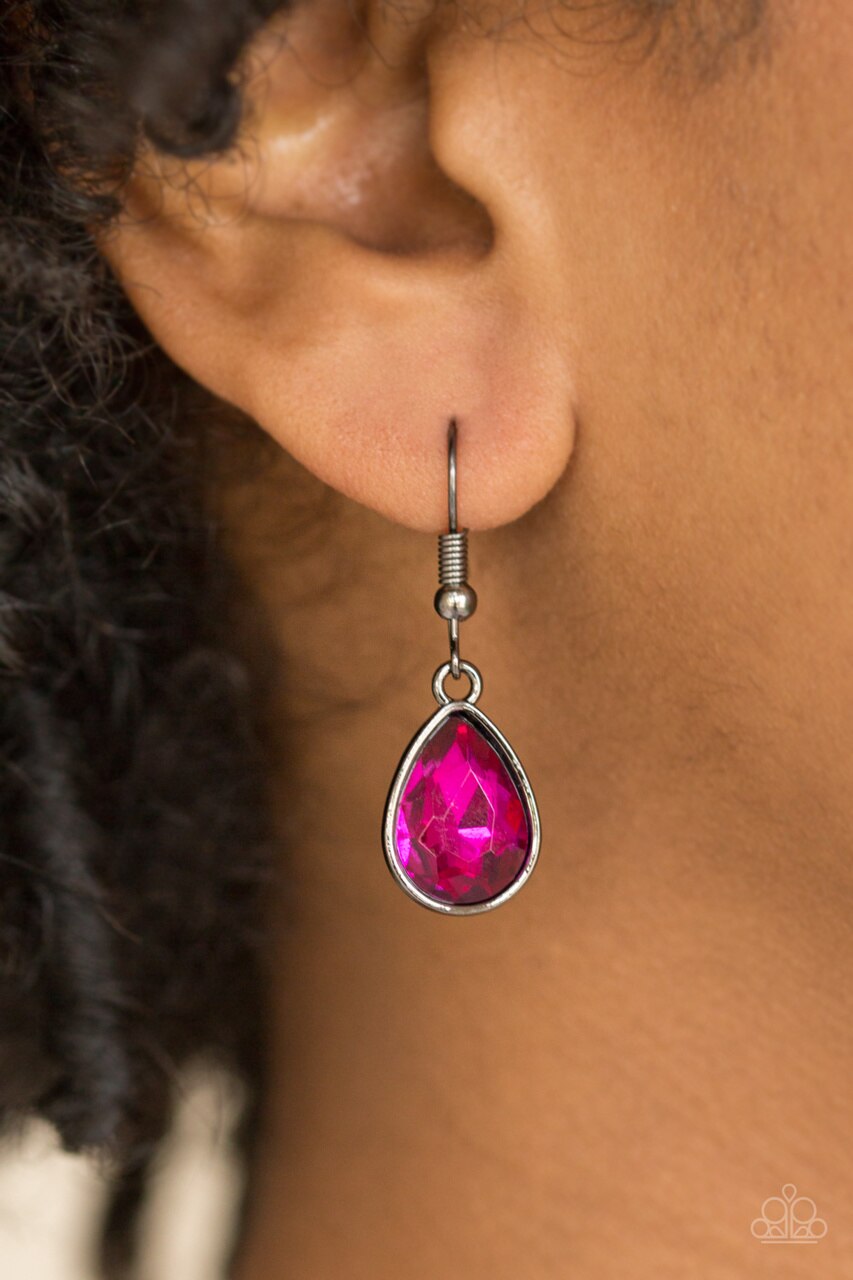 Paparazzi Necklace ~ So Sorority - Pink