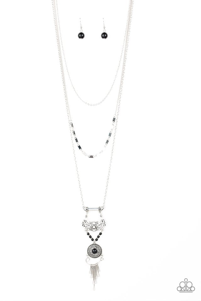 Wildland Wonderland - Black - Paparazzi Necklace Image