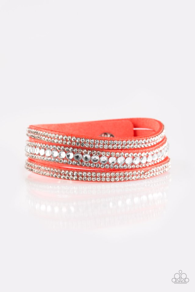 Harlem Hustle - Orange - Paparazzi Bracelet Image