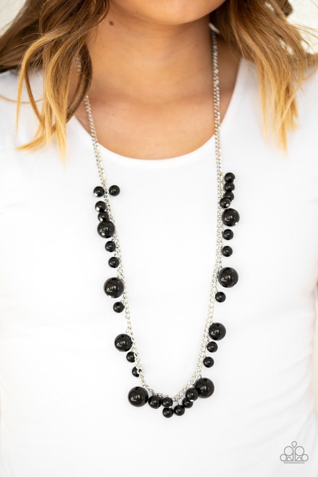Paparazzi Necklace ~ Theres Always Room At The Top - Black