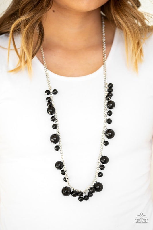 Paparazzi Necklace ~ Theres Always Room At The Top - Black