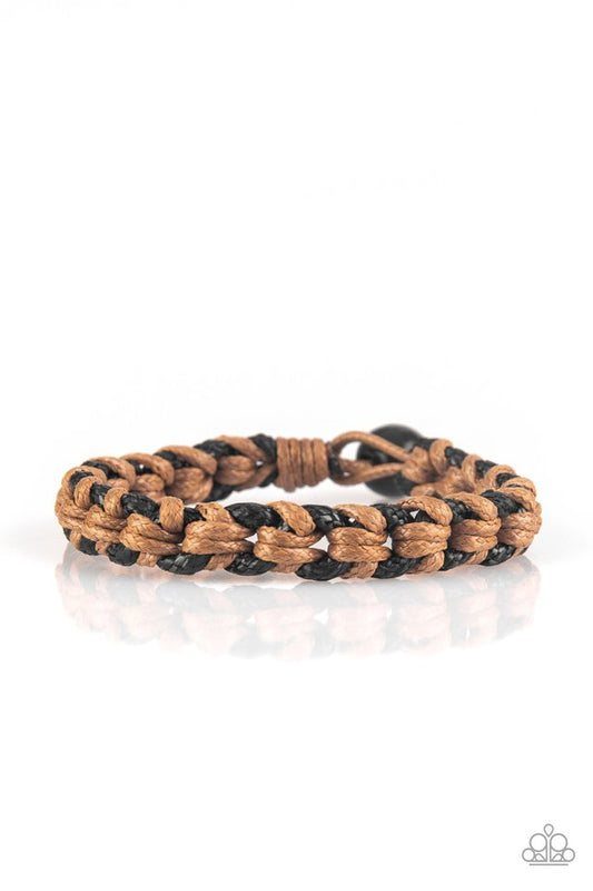 KNOT Another Word! - Brown - Paparazzi Bracelet Image