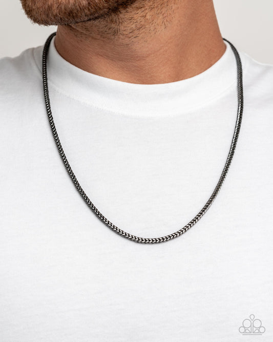Featured image for Discover the Paparazzi Necklace ~ Breaking Away - Black Today!