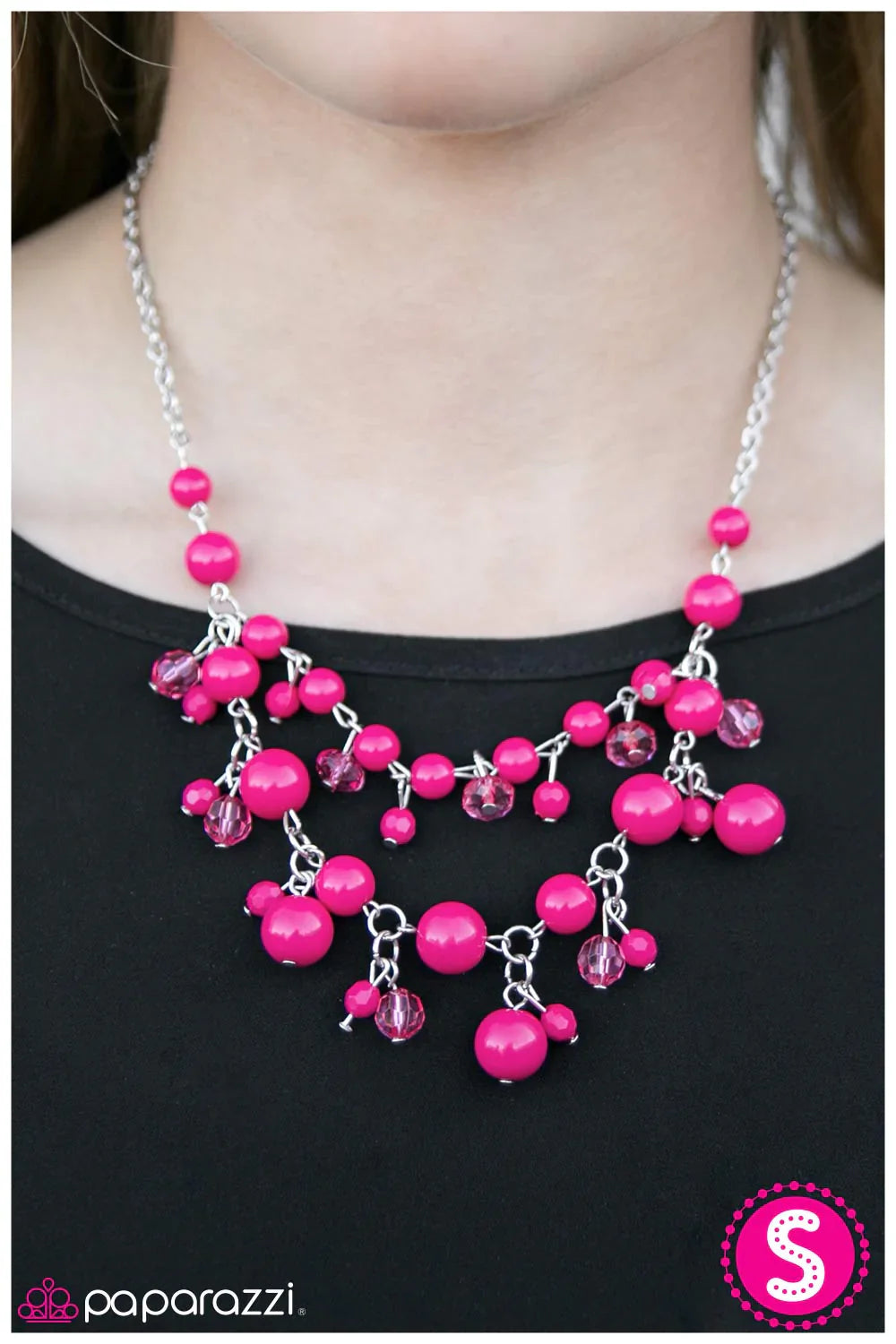 Paparazzi Necklace ~ My Best Friends Wedding - Pink