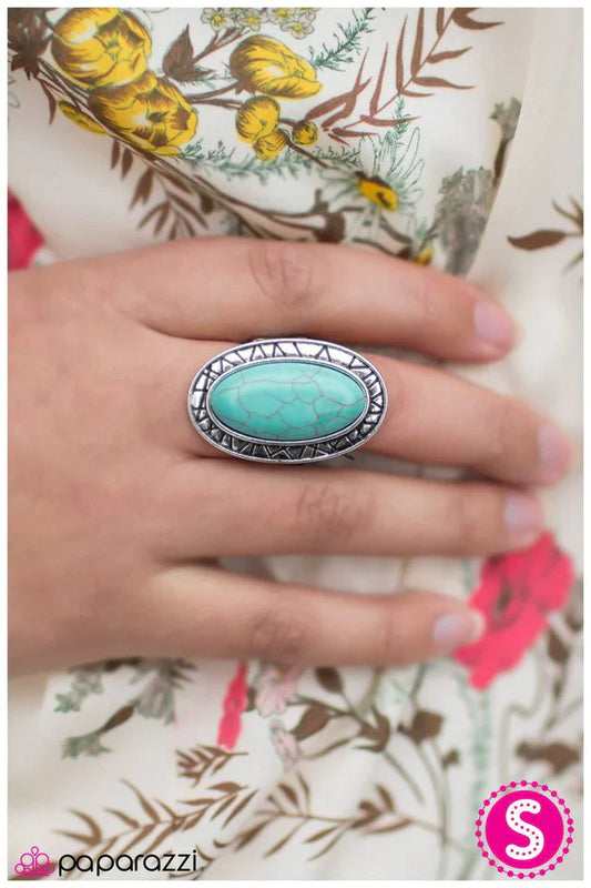 Paparazzi Ring ~ Nature Walk - Blue