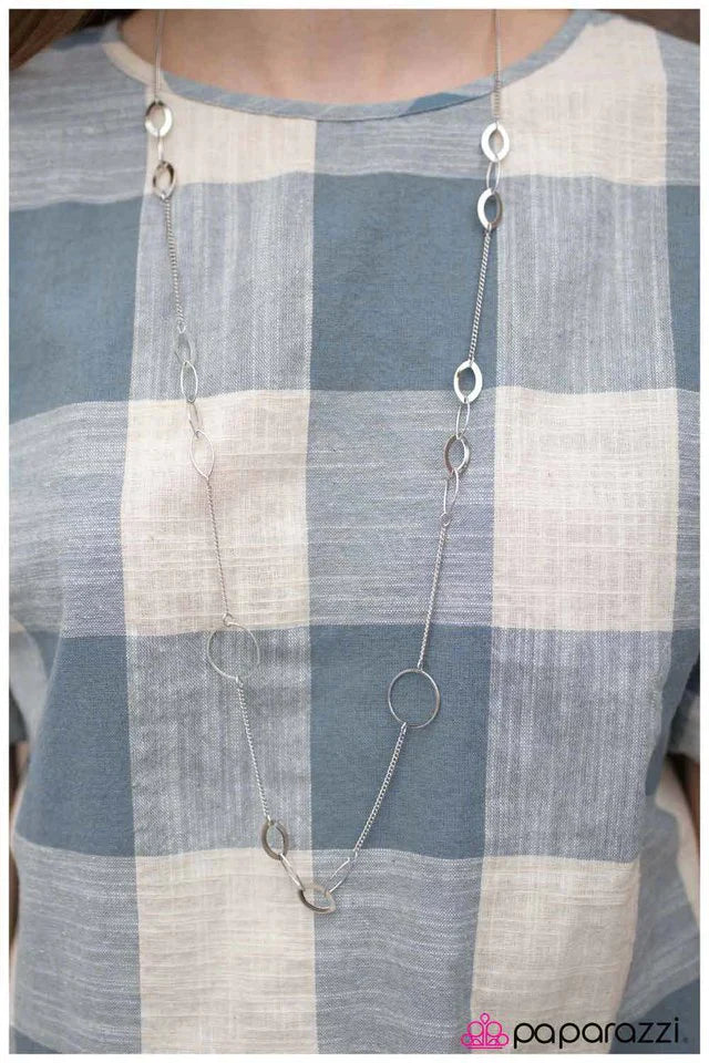 Paparazzi Necklace ~ Bare Necessities - Silver