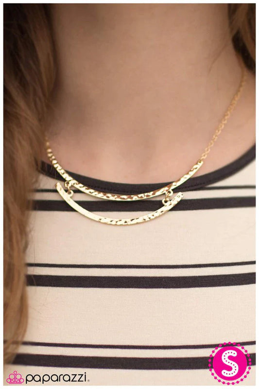 Paparazzi Necklace ~ Nothing Can Stop Me Now - Gold