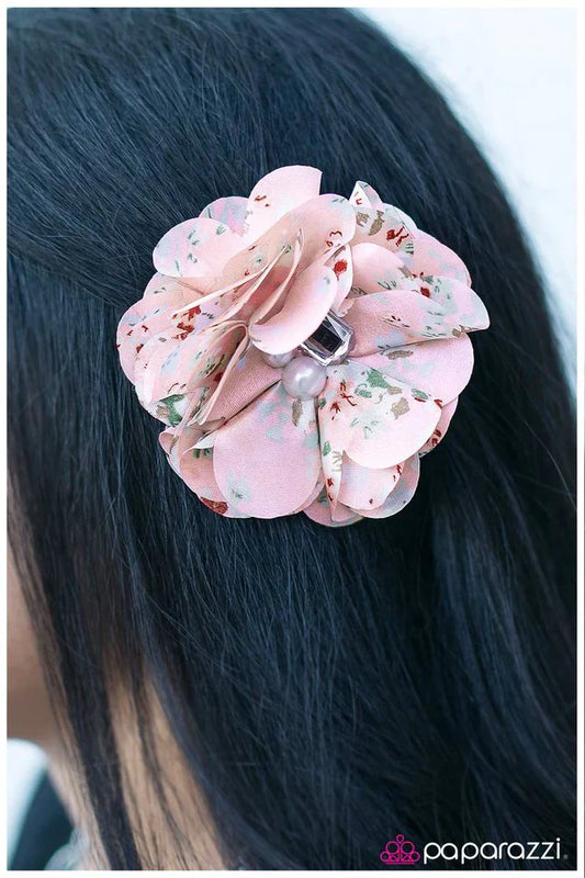 Paparazzi Hair Accessories ~ Just Be Merry - Pink
