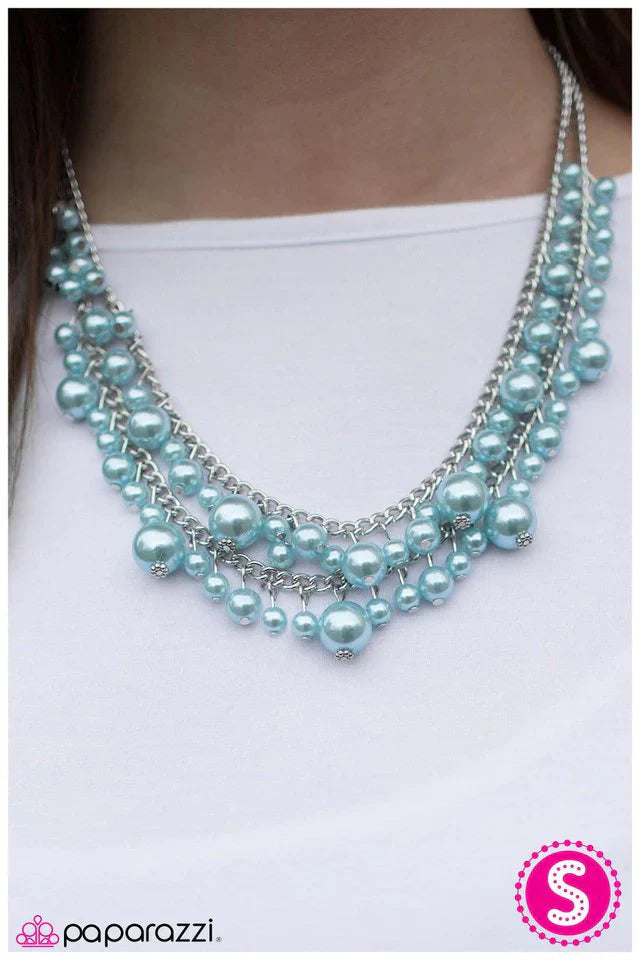 Paparazzi Necklace ~ The Grand Banquet - Blue