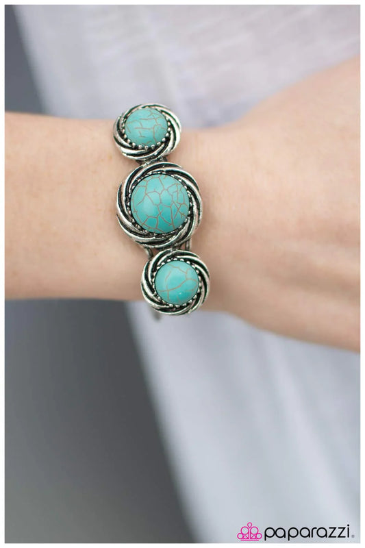 Paparazzi Bracelet ~ Country Music  - Blue