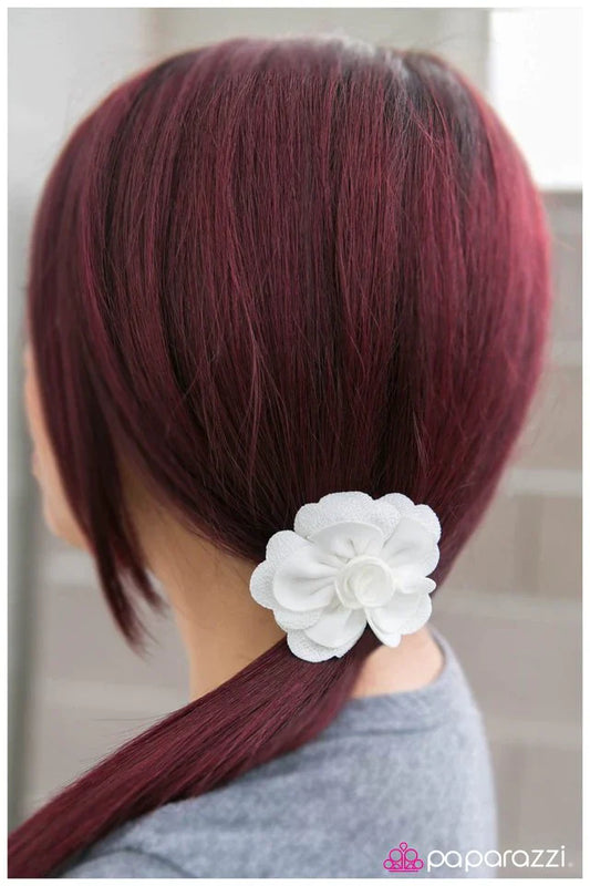 Paparazzi Hair Accessories ~ When Tomorrow Comes - White