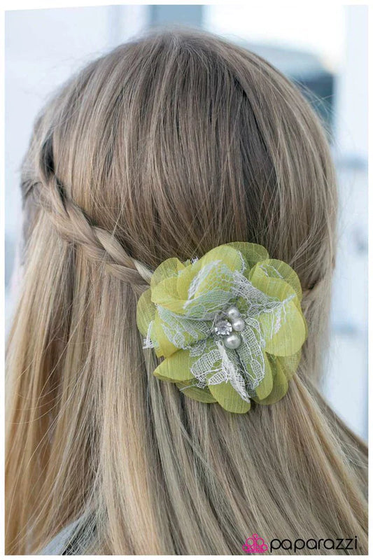 Paparazzi Hair Accessories ~ Chantilly Lace - Green