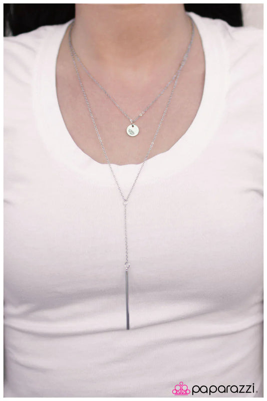 Paparazzi Necklace ~ So BAR, So Good - Silver