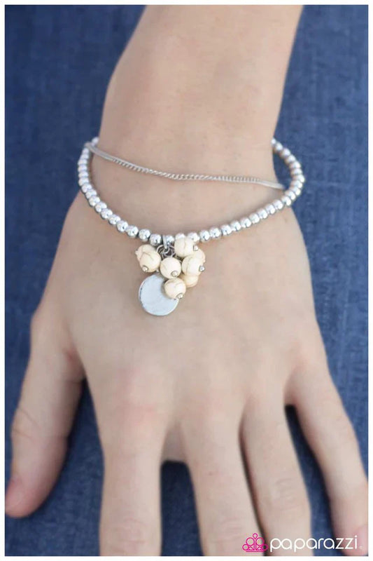 Paparazzi Bracelet ~ Little House On The Prairie - White