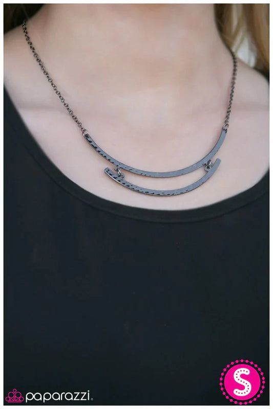 Paparazzi Necklace ~ Nothing Can Stop Me Now - Black