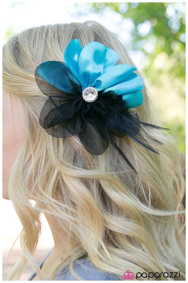 Paparazzi Hair Accessories ~ Everyone Loves A Masquerade - Blue