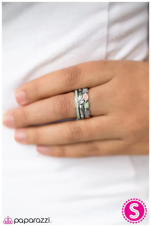 Paparazzi Ring ~ Stairway To Heaven - Green