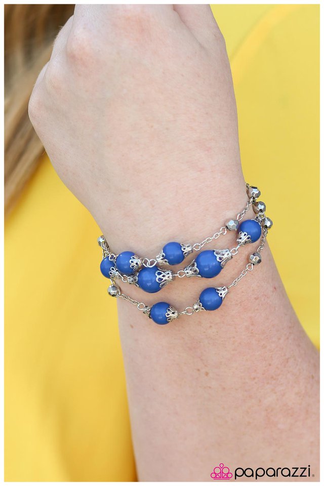 Paparazzi Bracelet ~ The Good Ol Fashioned - Blue