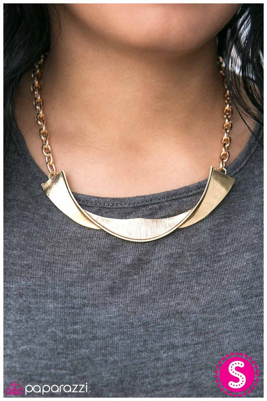 Paparazzi Necklace ~ Nothing Else METALS - Gold