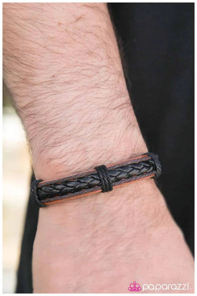 Paparazzi Bracelet ~ Outdoor Adventures - Black