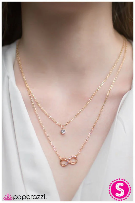 Paparazzi Necklace ~ My Forever - Gold