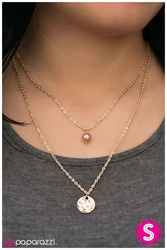 Paparazzi Necklace ~ Inspire Me - Gold