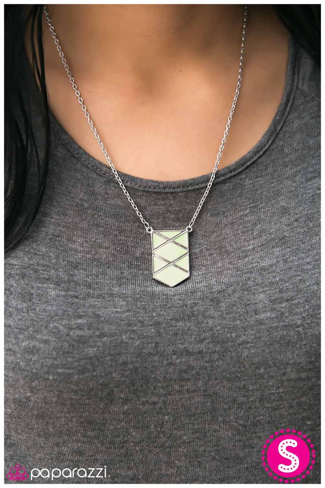 Paparazzi Necklace ~ Champions League - Green