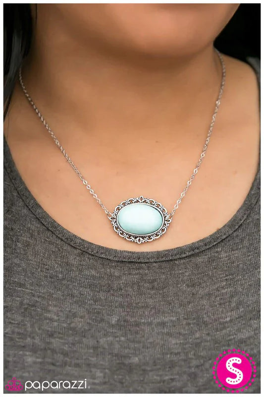 Paparazzi Necklace ~ Veni, Vidi, Vici - Blue