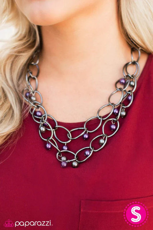 Paparazzi Necklace ~ Season Premiere - Purple