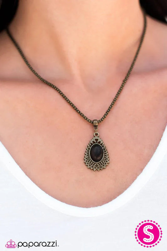 Paparazzi Necklace ~ Tribal Enchantment - Brass