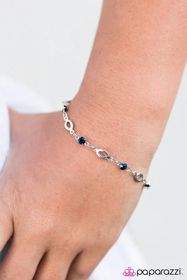 Paparazzi Bracelet ~ Love Dont Cost A Thing - Blue