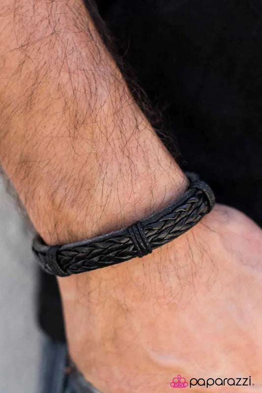 Paparazzi Bracelet ~ Full Throttle - Black